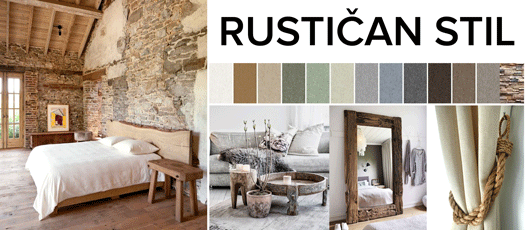 rustican country stil